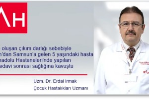 Gürcistan’dan Ağrı Şikâyetiyle Geldi Samsun'da Sağlığına Kavuştu